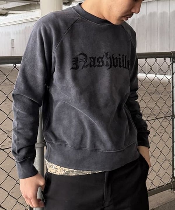 川崎 駿希さんの「BEAMS WOMEN｜【リラックスフィット】プリント フェード スウェット」を使ったコーディネート