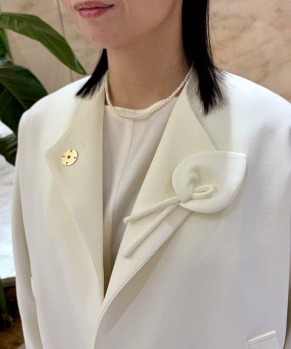 小笠原 楓さんの「BEAMS WOMEN｜カラー リリーハーフ コート＊」を使ったコーディネート