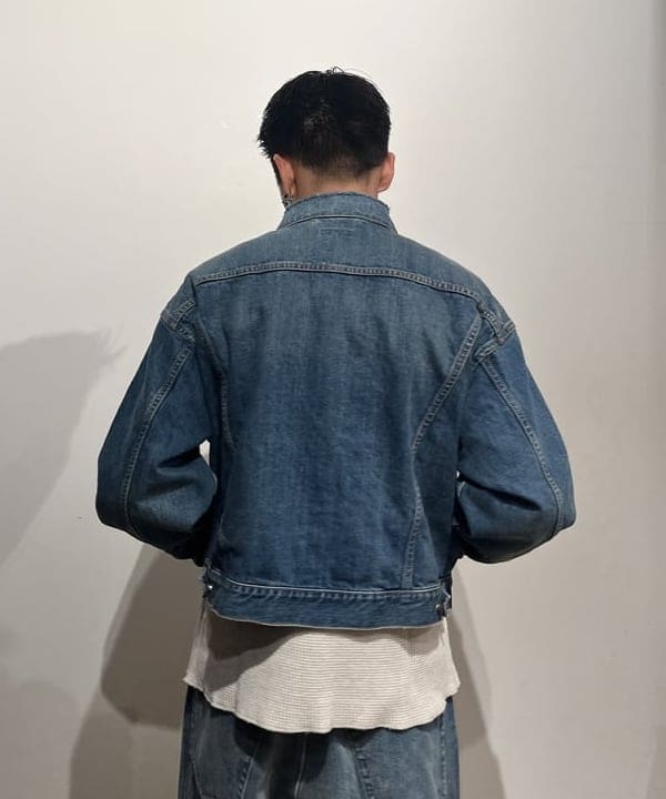 BANさんの「BEAMS WOMEN｜ワイドショート ダメージ デニム ジャケット」を使ったコーディネート