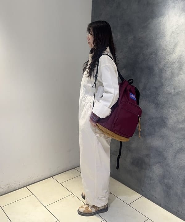 ハルカさんの「BEAMS WOMEN｜BEAMS PLUS / インディゴチェック ボタンダウンシャツ」を使ったコーディネート