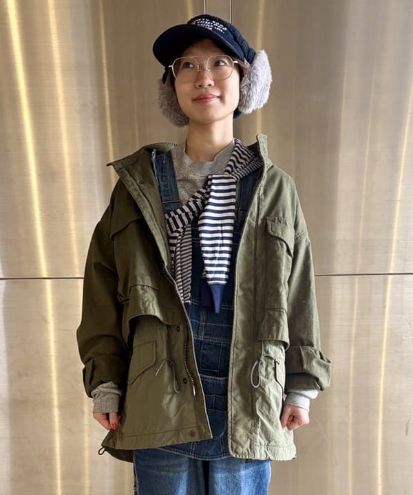 みりさんの「スウィッチ ボーダー ロングスリーブ」を使ったコーディネート