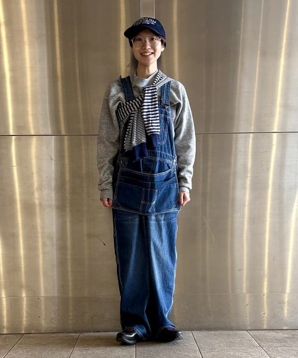 みりさんの「スウィッチ ボーダー ロングスリーブ」を使ったコーディネート