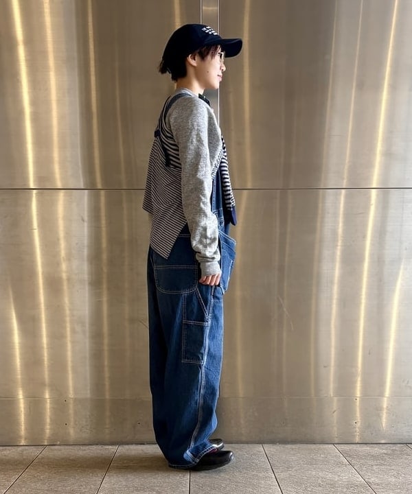 みりさんの「スウィッチ ボーダー ロングスリーブ」を使ったコーディネート