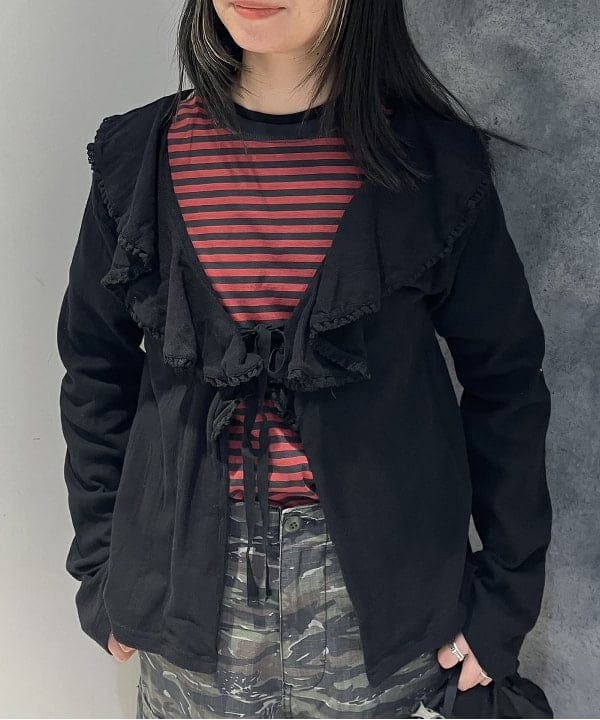 にしだてさんの「BEAMS WOMEN｜リップストップ ミリタリー パンツ」を使ったコーディネート