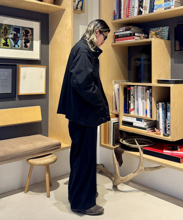 Ryohei Takataさんの「BEAMS WOMEN｜【別注】DANTON / ジップアップ ブルゾン」を使ったコーディネート