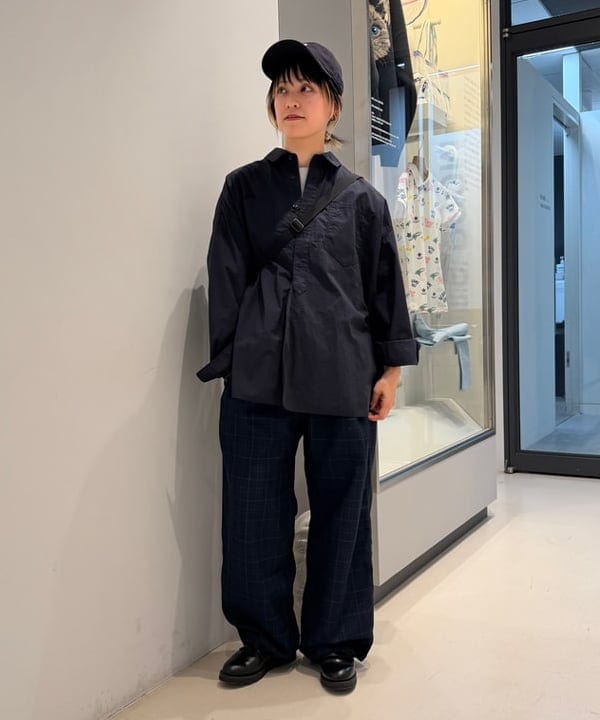 Heg.さんの「BEAMS WOMEN｜タイプ ビッグ シャツ」を使ったコーディネート