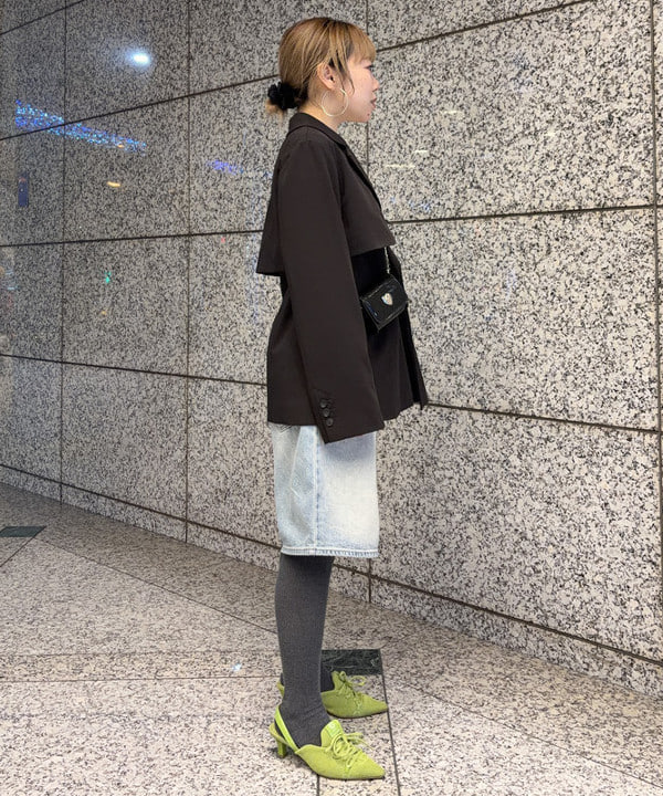 まゆちゃんさんの「BEAMS WOMEN｜ヨークレイヤード 2ボタン ジャケット」を使ったコーディネート