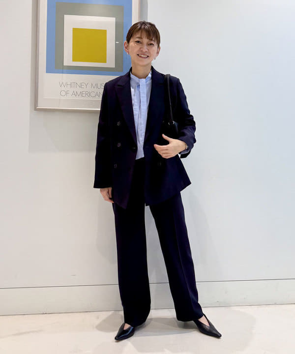 桑原 ふみさんの「BEAMS WOMEN｜ソフト ボクシー ジャケット＊」を使ったコーディネート