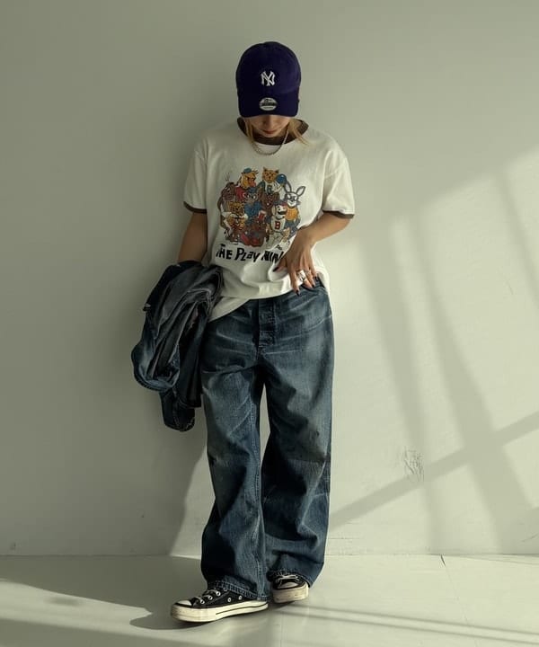 Heg.さんの「BEAMS WOMEN｜【別注】NEW ERA / MLB 920」を使ったコーディネート