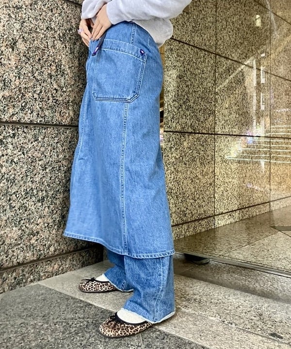 小原 もこさんの「BEAMS WOMEN｜【別注】GOOD ROCK SPEED / Ford スウェット」を使ったコーディネート