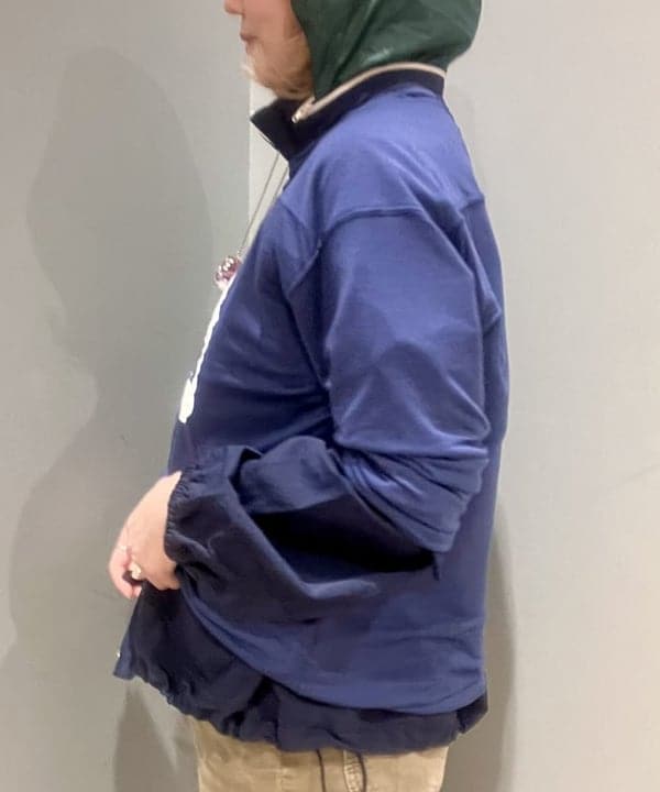 小原 もこさんの「BEAMS WOMEN｜シアー ナンバリング フットボール」を使ったコーディネート