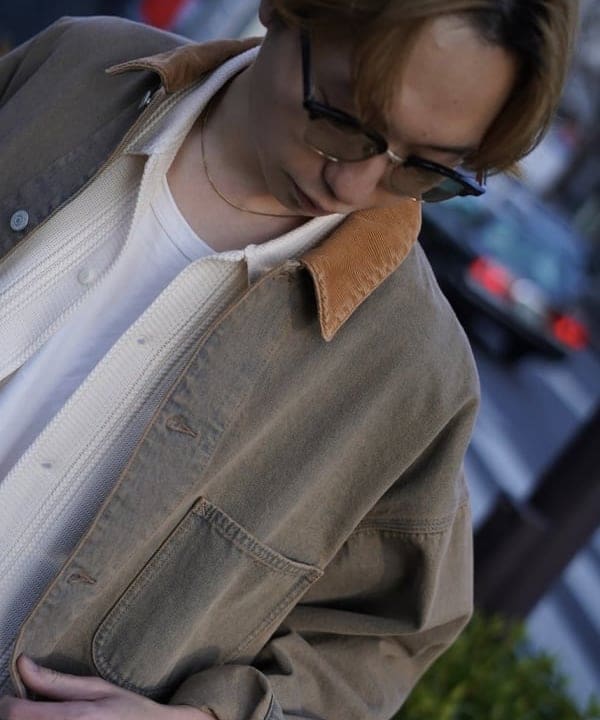 SUDOさんの「BEAMS WOMEN｜フェード デニム ルーズ カバーオールジャケット」を使ったコーディネート