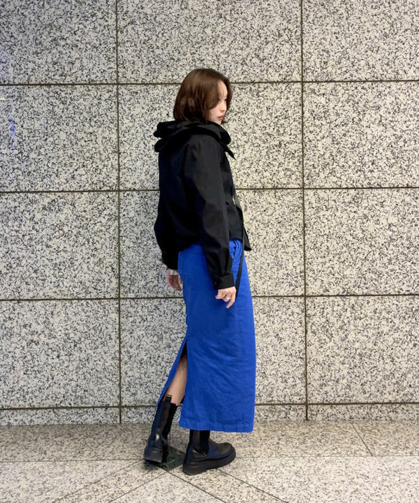 水野 萌香さんの「BEAMS WOMEN｜ドット センター ギャザー ブラウス」を使ったコーディネート