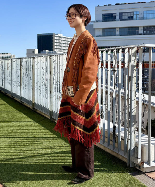 みりさんの「【別注】Healthknit / クルーネック ロングスリーブ Tシャツ」を使ったコーディネート