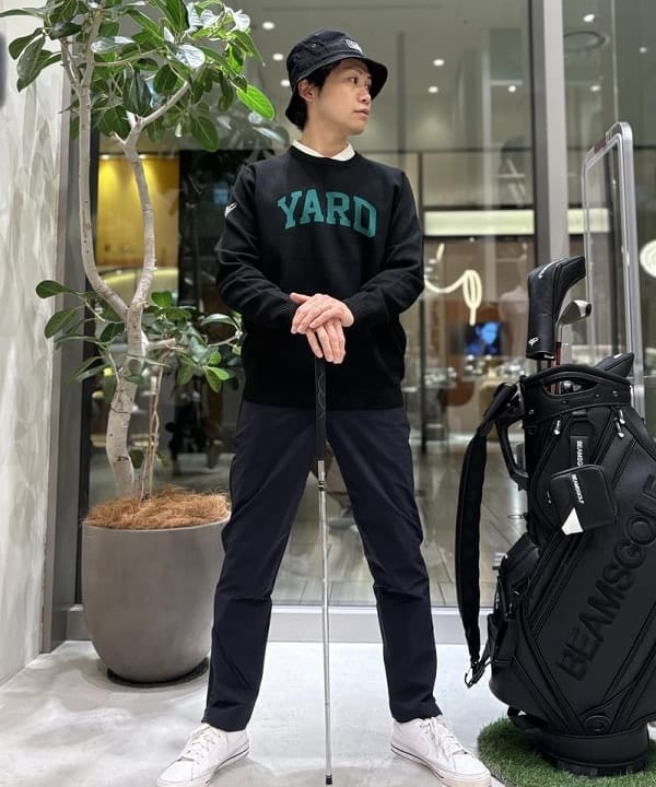 BEAMS GOLF サイズL 風を通しにくい ビームス ゴルフ グランフロント大阪店（1166968） スタイリング