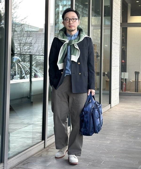 番外編： ジャケットを使ったハズしカジュアル 原 敏也