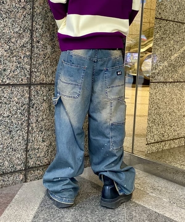 はるひむさんの「BEAMS WOMEN｜ワイドフィット 7ゲージ ラガー ニットポロシャツ」を使ったコーディネート