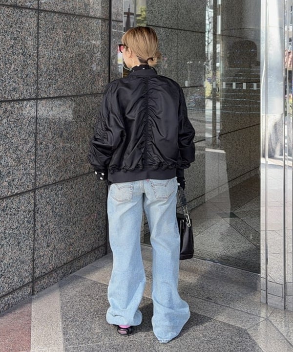 まゆちゃんさんの「BEAMS WOMEN｜ドット クリンクル フリル シャツ」を使ったコーディネート