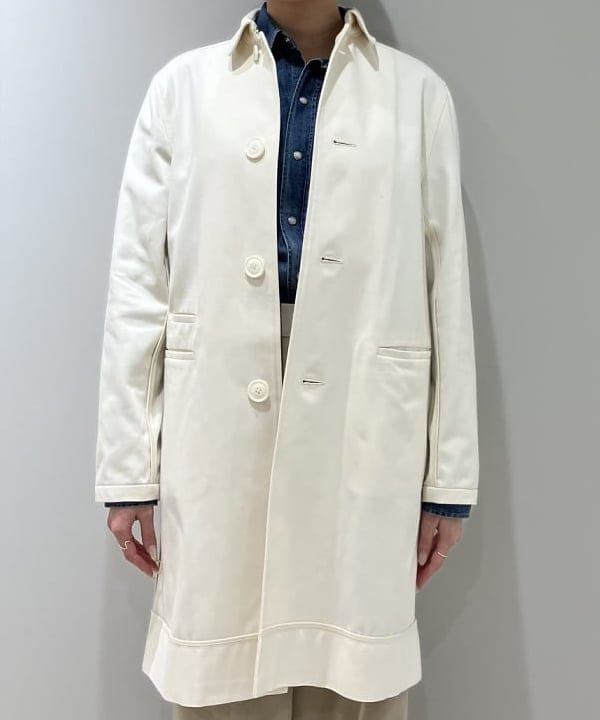 nodokaさんの「BEAMS WOMEN｜AK+1 / 8オンス ウォッシュド シャツ」を使ったコーディネート