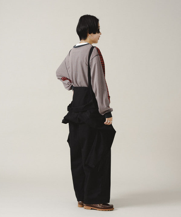 ミナミマリコさんの「BEAMS WOMEN｜スウィッチ ボーダー ロングスリーブ」を使ったコーディネート