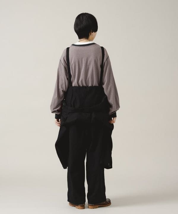 ミナミマリコさんの「BEAMS WOMEN｜スウィッチ ボーダー ロングスリーブ」を使ったコーディネート