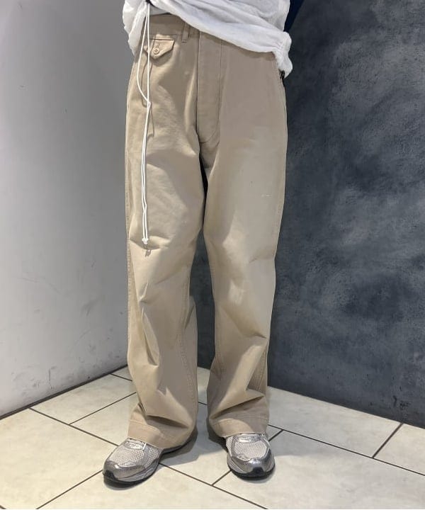 にしだてさんの「BEAMS WOMEN｜リブ クルー 3/4」を使ったコーディネート