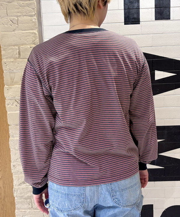 スミレさんの「BEAMS WOMEN｜スウィッチ ボーダー ロングスリーブ」を使ったコーディネート