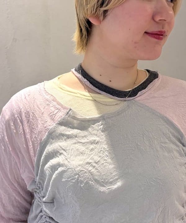 スミレさんの「BEAMS WOMEN｜ワッシャー ラグラン アレンジ ロングスリーブ」を使ったコーディネート