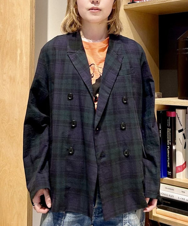 小原 もこさんの「BEAMS WOMEN｜スウィッチ ボーダー ロングスリーブ」を使ったコーディネート