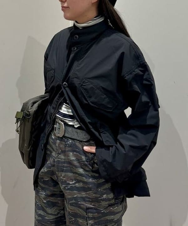 サイトウ　トモミさんの「BEAMS WOMEN｜ソロテックス ミリタリー ブルゾン」を使ったコーディネート