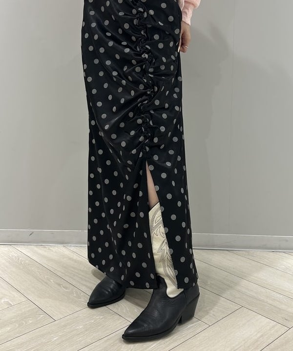 ササキさんの「BEAMS WOMEN｜シアー リブ ニット ポロ カーディガン」を使ったコーディネート