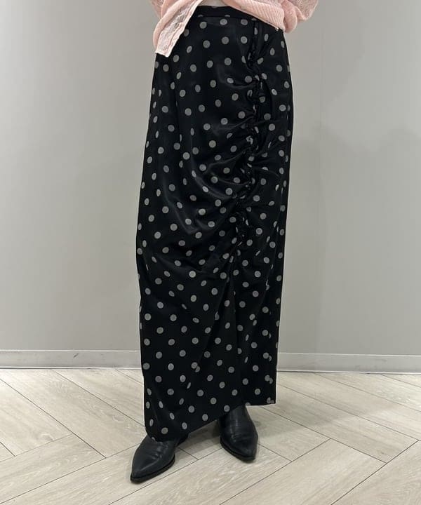 ササキさんの「BEAMS WOMEN｜シアー リブ ニット ポロ カーディガン」を使ったコーディネート