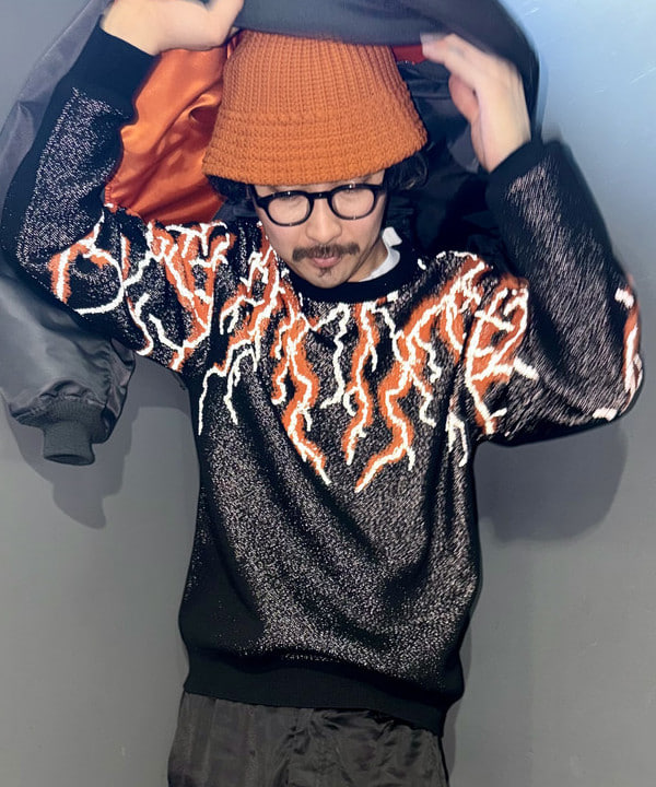 BAKU(東江 漠)さんの「BEAMS WOMEN｜【ワイドフィット】クレイジー MA-1」を使ったコーディネート