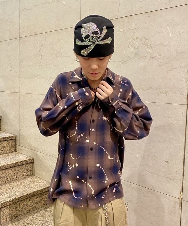 はるひむさんの「BEAMS WOMEN｜ガーメントダイ フーデッド ブルゾン【ワイドショートフィット】」を使ったコーディネート