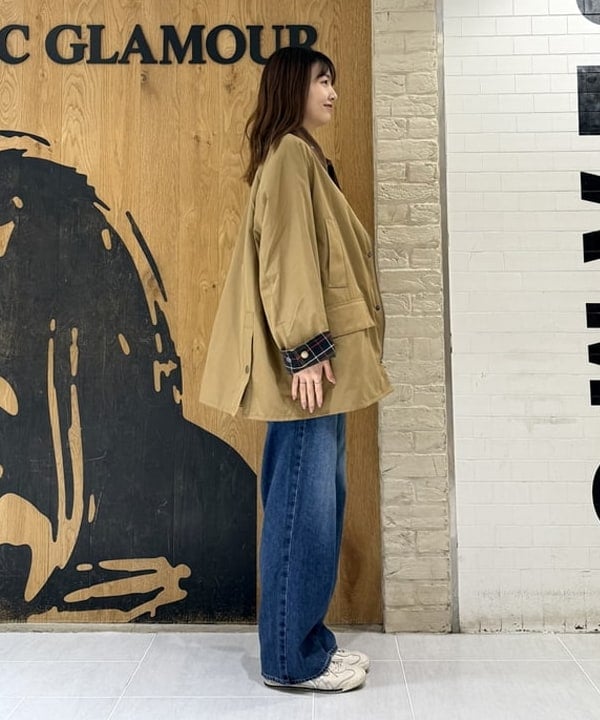 ヒライさんの「BEAMS WOMEN｜【別注】BATONER / リネン スキッパーネック ニット」を使ったコーディネート