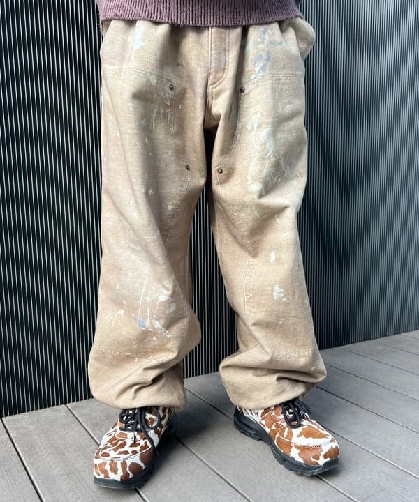 照田 拓史さんの「BEAMS WOMEN｜12ゲージ ジャカード マルチボーダーニット【ワイドフィット】」を使ったコーディネート