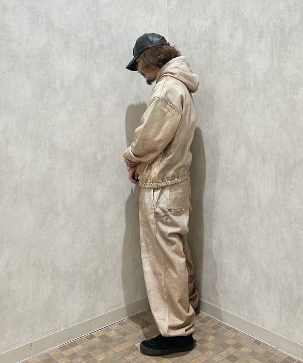 吉田 洸輝さんの「BEAMS WOMEN｜モック プリント ダブルニー スウェットパンツ」を使ったコーディネート