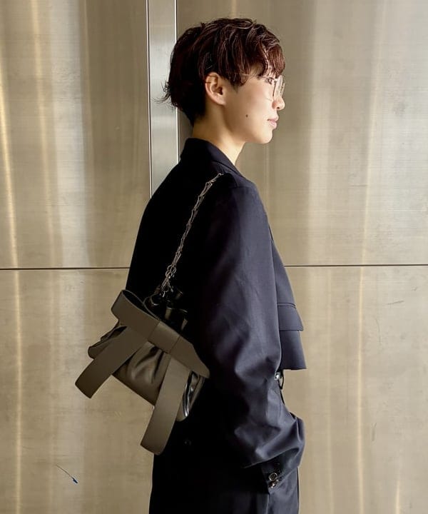 みりさんの「リボン チェーン バッグ」を使ったコーディネート