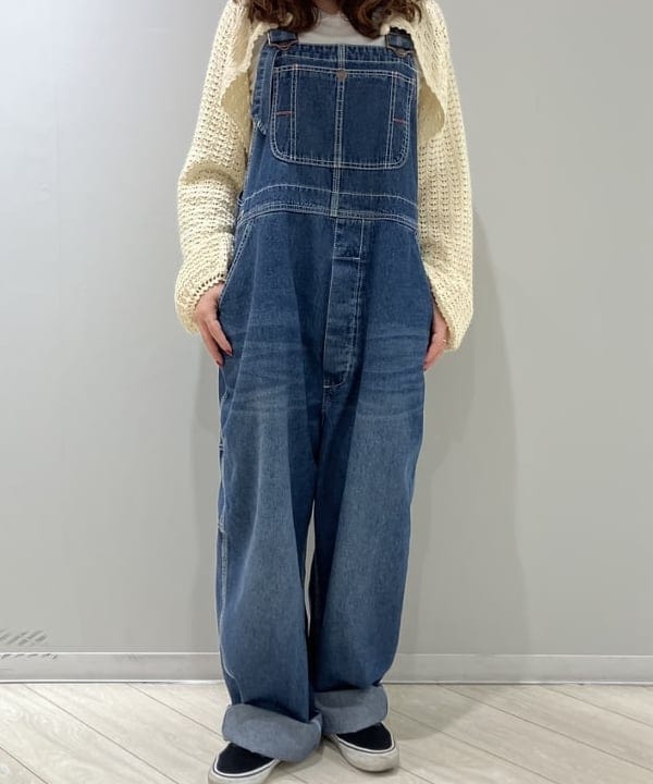 モモさんの「BEAMS WOMEN｜【別注】BIGMAC / エプロン オーバーオール」を使ったコーディネート