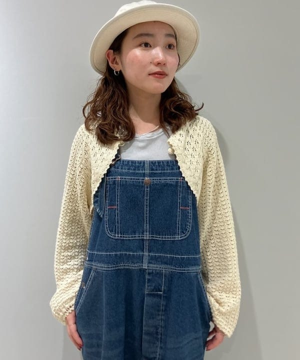 モモさんの「BEAMS WOMEN｜【別注】BIGMAC / エプロン オーバーオール」を使ったコーディネート