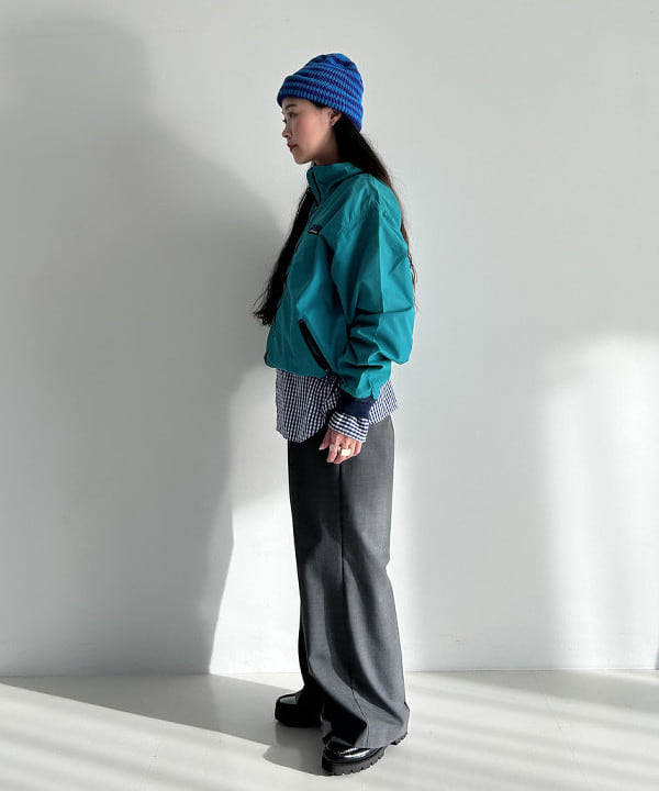 清水 彩乃さんの「BEAMS WOMEN｜100/2 ギンガムチェック ボタンダウン シャツ」を使ったコーディネート