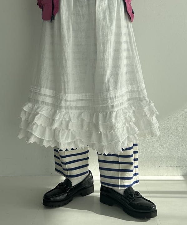 清水 彩乃さんの「BEAMS WOMEN｜ジャージー イージー パンツ」を使ったコーディネート