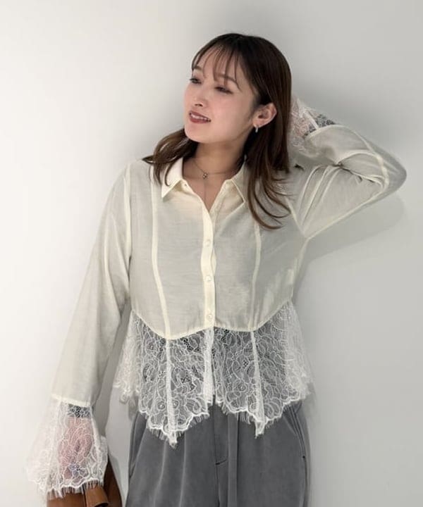 松本 佳菜子さんの「BEAMS WOMEN｜2ボタン W クロップド ジャケット」を使ったコーディネート