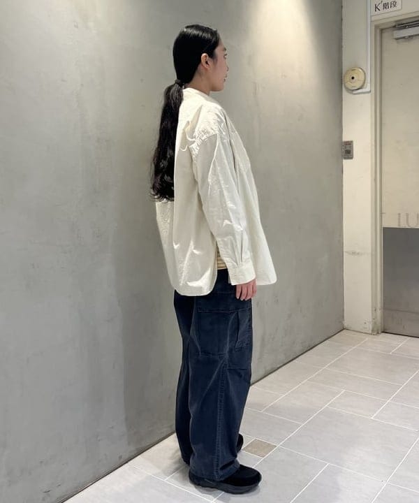 髙田 ユウさんの「BEAMS WOMEN｜タイプ ビッグ シャツ」を使ったコーディネート