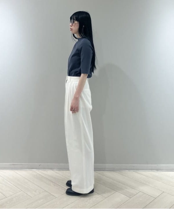 OSUMIさんの「BEAMS WOMEN｜ツイード ノーカラー ジャケット＊」を使ったコーディネート