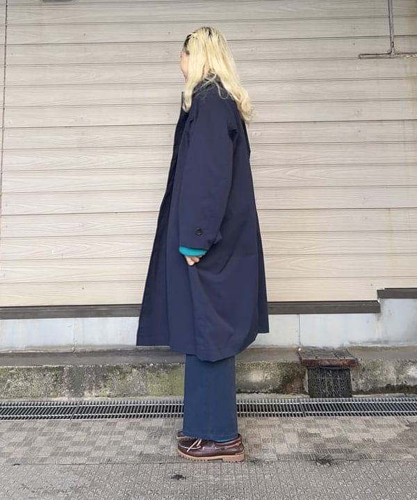 MATSUMOTO AMIさんの「BEAMS WOMEN｜ソロテックス バルマカンコート」を使ったコーディネート