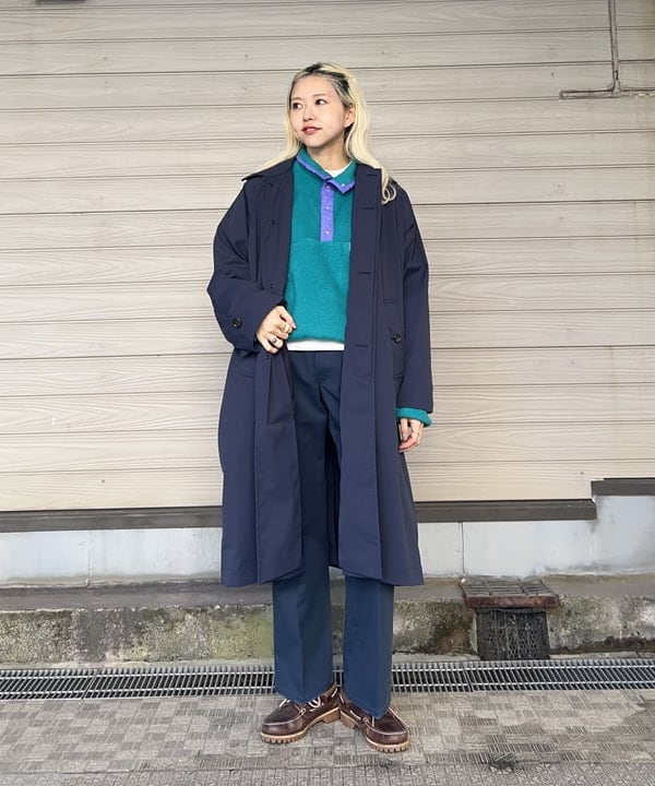 MATSUMOTO AMIさんの「BEAMS WOMEN｜ソロテックス バルマカンコート」を使ったコーディネート