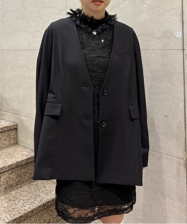 あさひさんの「BEAMS WOMEN｜スター スネークチェーン ネックレス」を使ったコーディネート