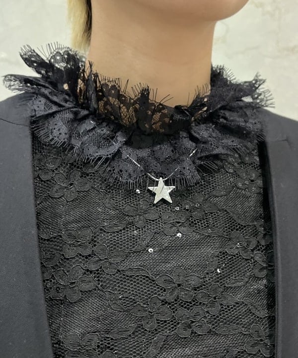 あさひさんの「BEAMS WOMEN｜スター スネークチェーン ネックレス」を使ったコーディネート