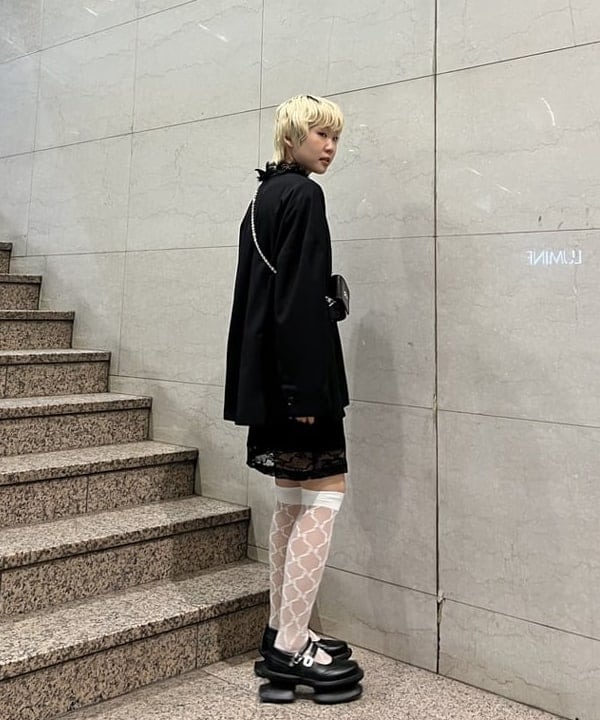 あさひさんの「BEAMS WOMEN｜スター スネークチェーン ネックレス」を使ったコーディネート